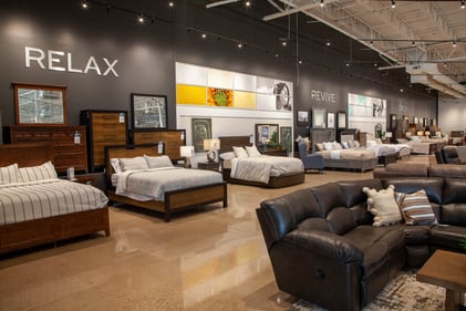 Bloomington Slumberland Furniture interior 1