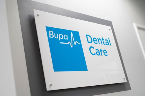 Bupa Dental Care Sign