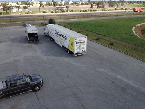 Broadco Property Restoration Truck