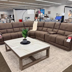 Explore reclining sectionals at Slumberland Furniture Burlington in Burlington, Iowa. Reclining sectionals combine the space of a sectional with the comfort of reclining seating, making them ideal for family rooms, entertainment spaces and everyday living. Visit our locally owned furniture showroom to sit, recline and compare different styles, configurations, fabrics, colors and comfort options. Our team can help you find reclining living room furniture that fits your space, lifestyle and budget. Slumberland Furniture Burlington serves customers throughout Burlington, West Burlington, Southeast Iowa and nearby western Illinois communities.