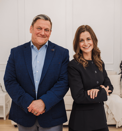 Photo of Neil Ganson and Samantha (Sam) Sellenkowitsch