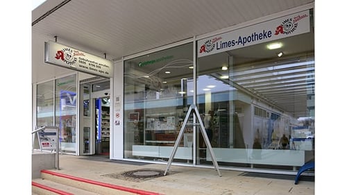 Aussenansicht der Limes-Apotheke