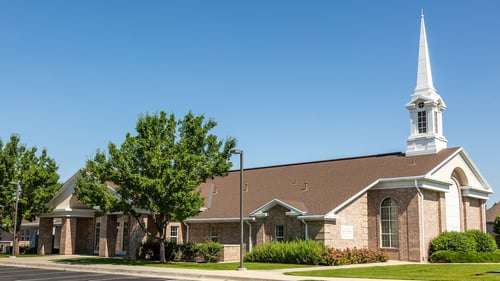 Exterior view of building