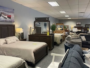 Decorah Slumberland Furniture bed section