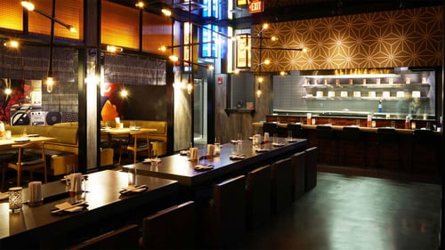 Ossu Asian Tavern Dining Room at Tropicana Atlantic City. Tropicana Atlantic City's newest restaurant, Ossu Asian Tavern, provides a modernized take on traditional Japanese food, offering a selection of Japanese dishes including yakitori, sushi, small plates, and an arrangement of Japanese Sakes and Whiskys to indulge in. In a dimly lit, Japanese back alley-inspired space, Ossu transports you to Japan for an experience of promising flavor and fun. Step inside and the aroma of various dishes will ignite all your senses. Immediately surrounded by graphic murals and illuminated street signs, you’ll feel all the chaos and beauty of Tokyo.