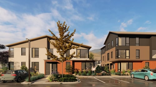 Property exterior rendering at Lido Apartment Homes @ Hailey, ID 83333