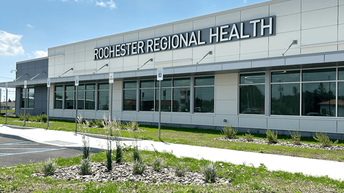 Exterior image of Rochester Regional Health Geneva Medical Campus