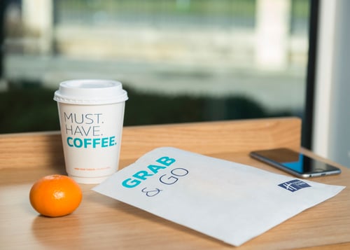 Grab & Go breakfast is available.