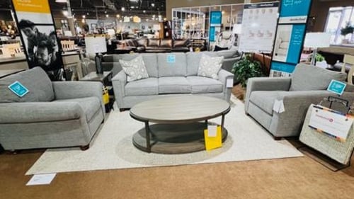 Slumberland Furniture Store in Wausau,  WI - Living room set