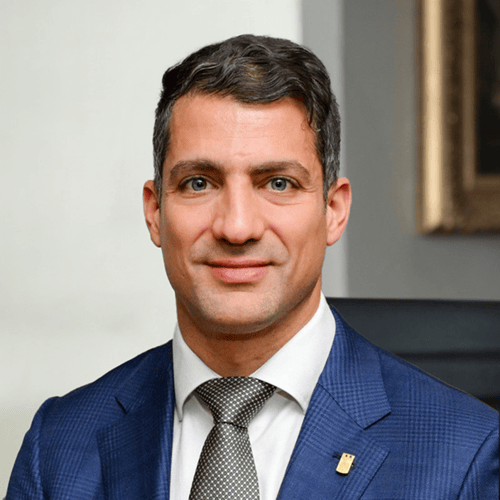 Portrait d'Alfred Zelhof.