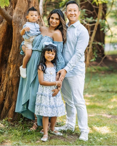 Dr. Eric Hwang with his Family Dentist Chandler