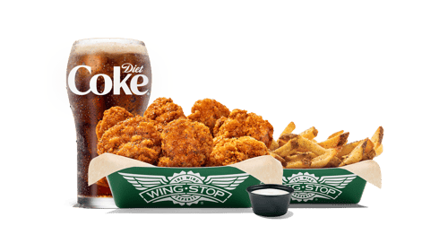 8 PC Boneless Wing Combo