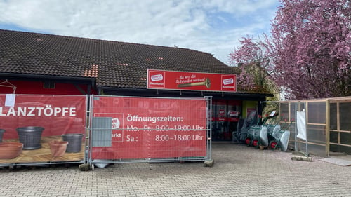 Außenansicht Sonderpreis Baumarkt, Rosenberger Str. 52 in Sulzbach-Rosenberg