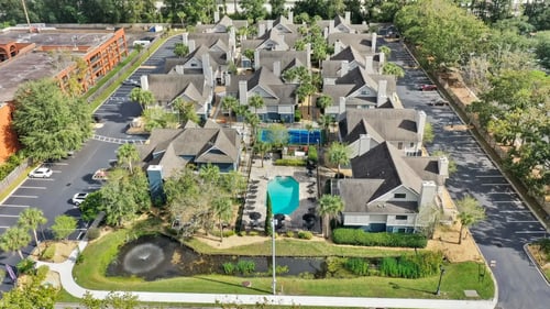 View of the apartment community at AVIA Lofts on Liberty Ridge, Jacksonville, FL