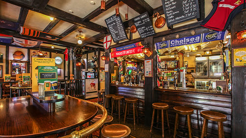 Mr. Pickwick Pub Baden von innen