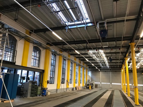 TRAMDEPOT, totalsanierung altes Tramdepot, Ort: Eigerplatz, Bern Kategorie: Umbau / Neubau