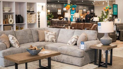 Sunset Hills Slumberland Furniture interior 2