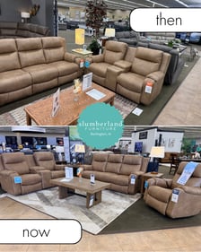 Then & Now at Slumberland Furniture Burlington! Since becoming locally owned in 2024, we’ve been working to transform our Burlington, Iowa furniture store inside and out. From showroom updates to a fresh new look, we’re proud to keep investing in our store and the Southeast Iowa community we call home. Come see what’s new at Slumberland Furniture Burlington!