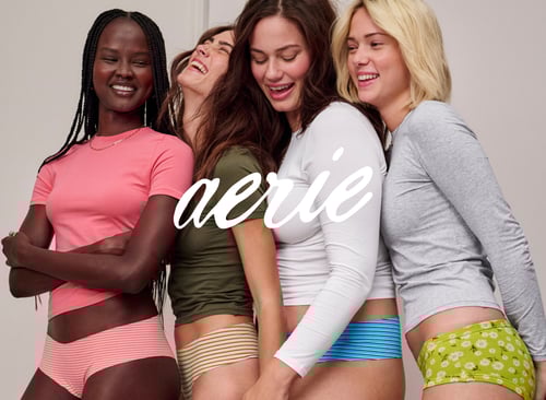 women wearing Aerie clothing