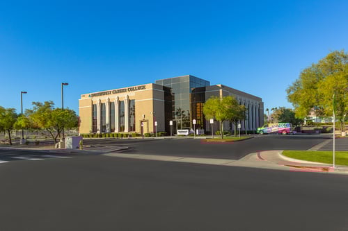 The Northwest Career College's main campus building is located on 7398 Smoke Ranch Rd. in Las Vegas