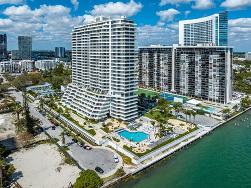 Aerial View at The Hamilton in Miami, FL
