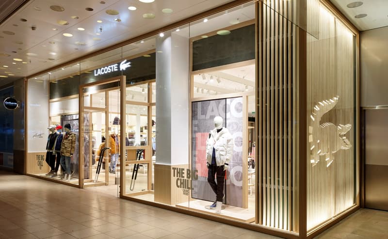 Lacoste Lyon Confluence - Vitrine