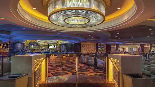 Lobby Bar in Caesars Palace Las Vegas.