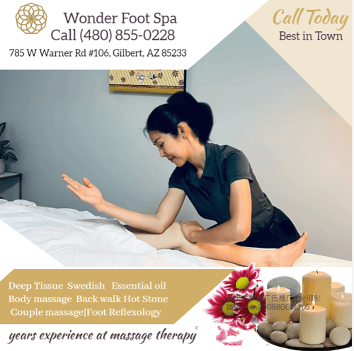 Reflexology is not just a foot massage, it is more than that.
I want what's best for you.