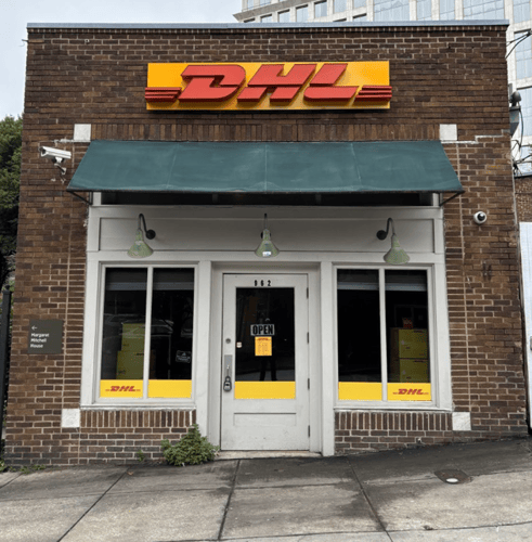 DHL Midtown ATL store front
