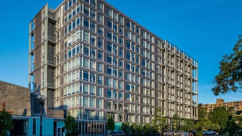 Building exterior at Valo in Washington D.C. 20024