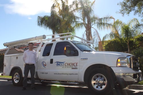 Contact First Choice A/C & Heating, Inc. to solve all your HVAC problems!