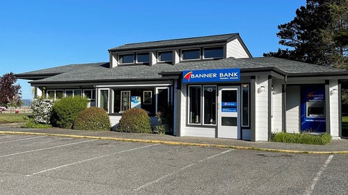Banner Bank branch in Lopez Island, Washington