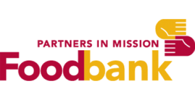 Partners in Mission Foodbank logo.
