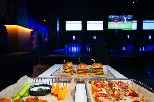 Bowling Food and Drinks
