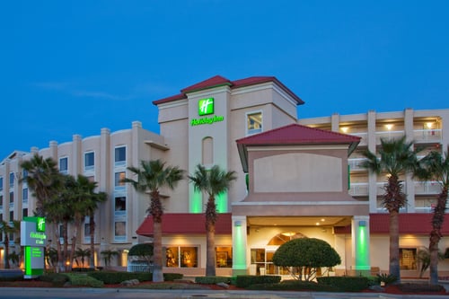 Front Hotel Exterior during night Atlantic Ave view