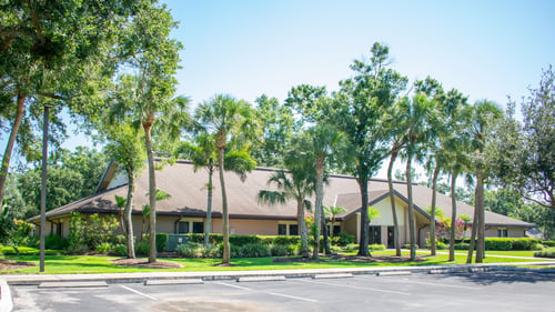 The Church of Jesus Christ of Latter-day Saints, Exterior view, Emerson Dr NE, Palm Bay FL