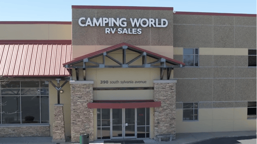 Camping World Sturtevant storefront