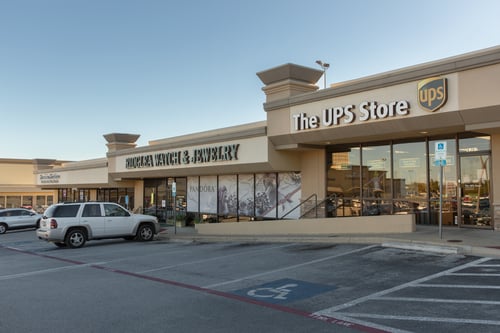 Retail space for lease in Fort Worth, Texas, The UPS Store