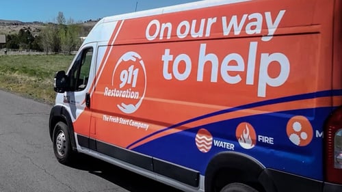 911 Restoration  Washington DC Van