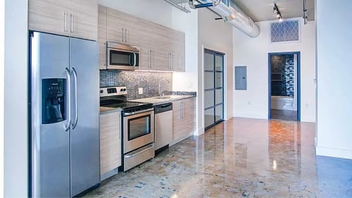 Kitchen at Maxfield Lofts in Los Angeles, CA 90014