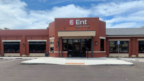 Exterior photo of Ent Credit Union North College Service Center in Fort Collins, Colorado
