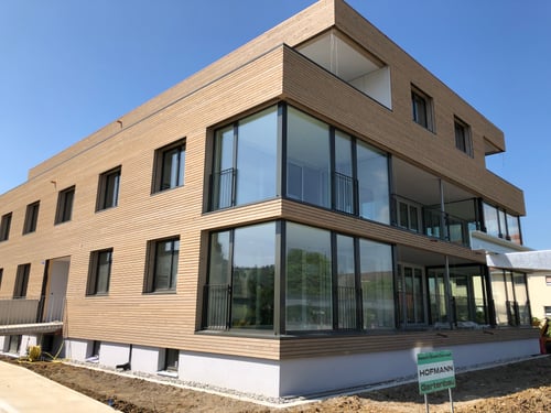 Fassade in Holz