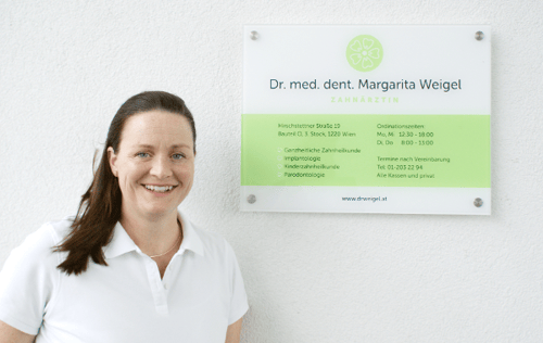 Dr. med. dent. Margarita Weigel in 1220