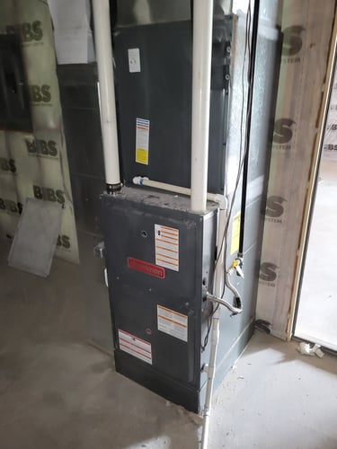 Furnace unit installation