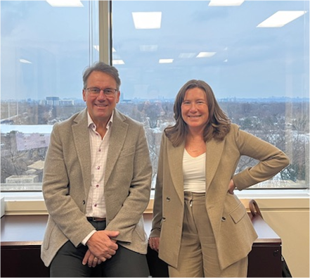 Michael Stinson with Jennifer McClelland