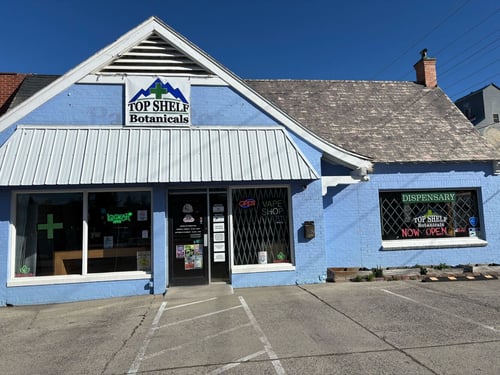 Top Shelf Botanicals Downtown Bozeman Dispensary