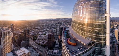 Welcome to one of the tallest buildings on the West Coast