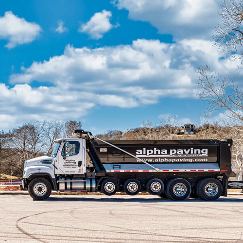 Alpha Paving Truck