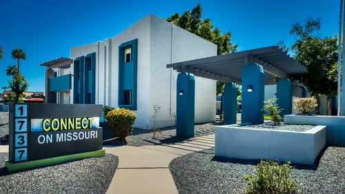 Apartment Complex at Connect on Missouri Apartments, Phoenix, AZ