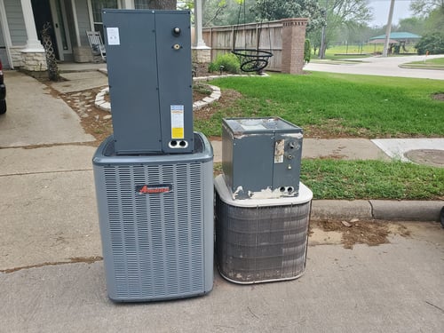 Old HVAC units
